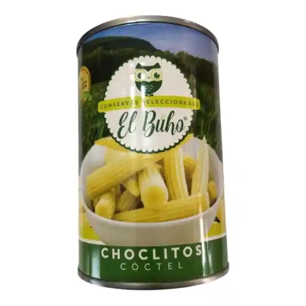 Choclitos Coctel 425g El Buho	