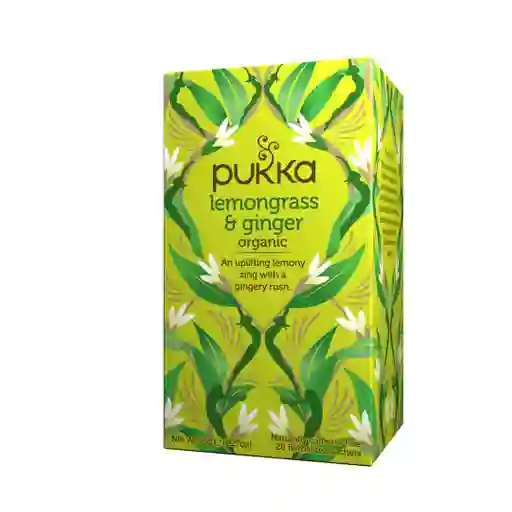 Pukka. Lemongrass & Ginger (20 Bolsitas)