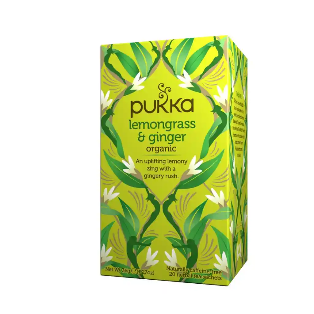 Pukka. Lemongrass & Ginger (20 Bolsitas)