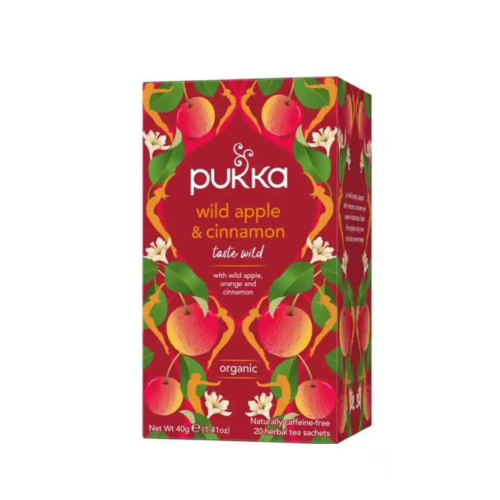 Pukka. Wild Apple & Cinnamon (20 Bolsitas)