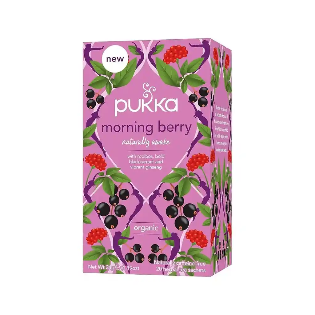 Pukka. Morning Berry (20 Bolsitas)