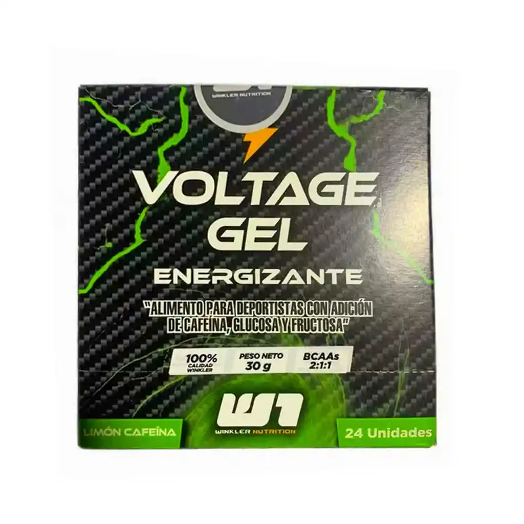 Winkler. Caja Gel Boost Limón