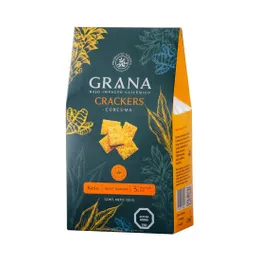 Grana. Crackers Curcuma