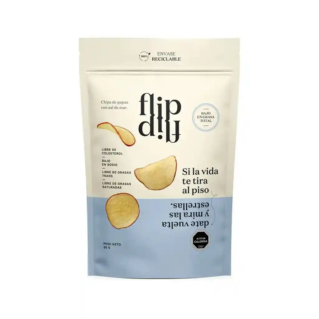 Flip. Chips De Papa Con Sal De Mar