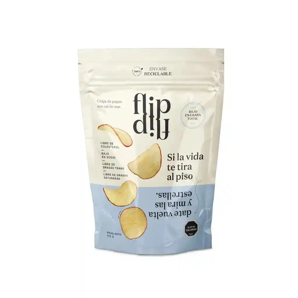 Flip. Chips De Papa Con Sal De Mar