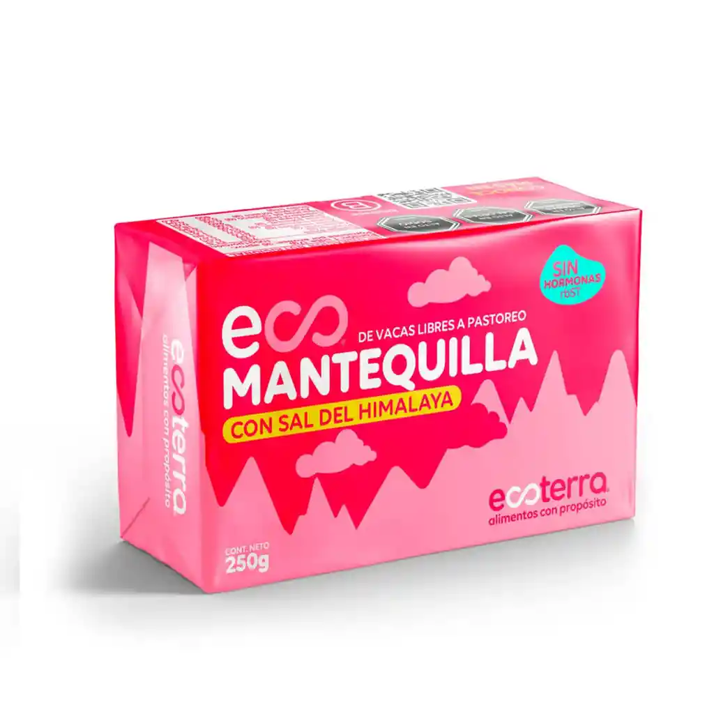 Ecoterra. Mantequilla Con Sal Del Himalaya