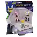 Sonic Prime Pack 3 Figuras 7cm (amy Rose-rouge The Bat-tails)