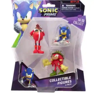 Sonic Prime Pack 3 Figuras 7cm (dr.eggman-sonic-knuckles)