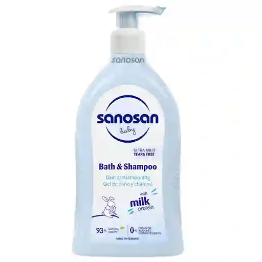 Gel De Baño & Shampoo 500ml -sanosan