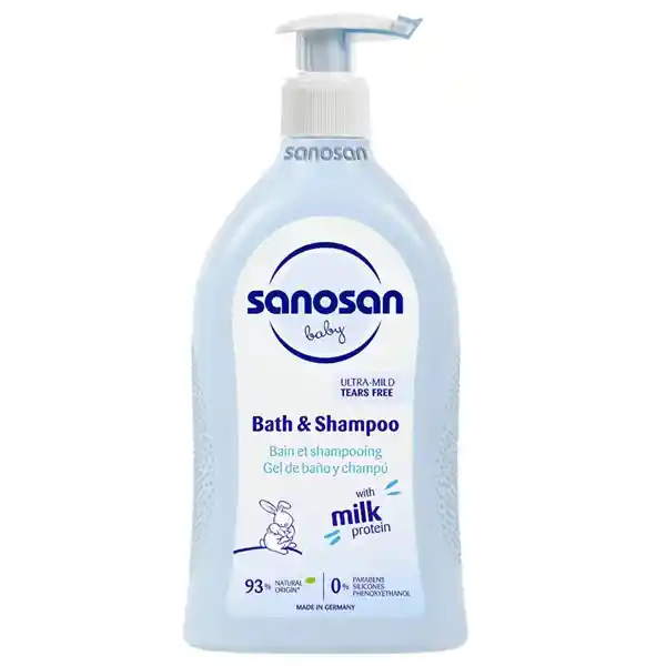 Gel De Baño & Shampoo 500ml -sanosan