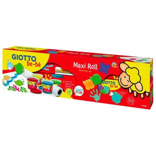 Pintura Giotto Bebé Maxi Roll 14 Piezas Kit