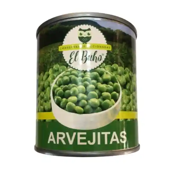 Arvejitas 310g El Buho	