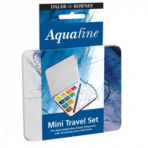 Acuarela Mini Travel Aquafine Set 10