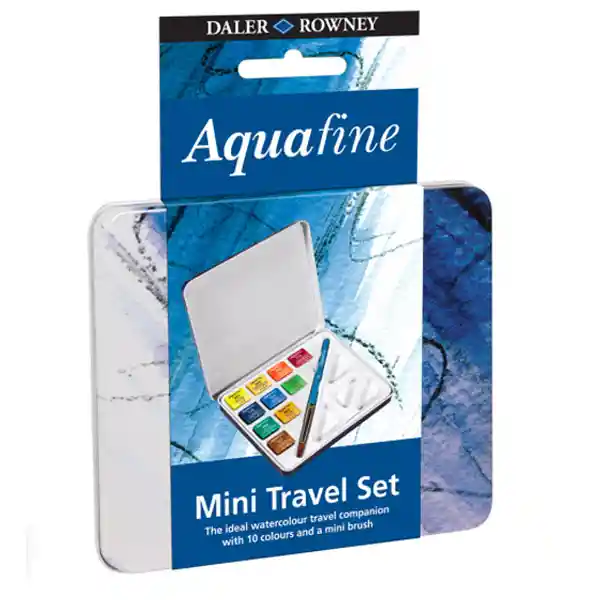 Acuarela Mini Travel Aquafine Set 10