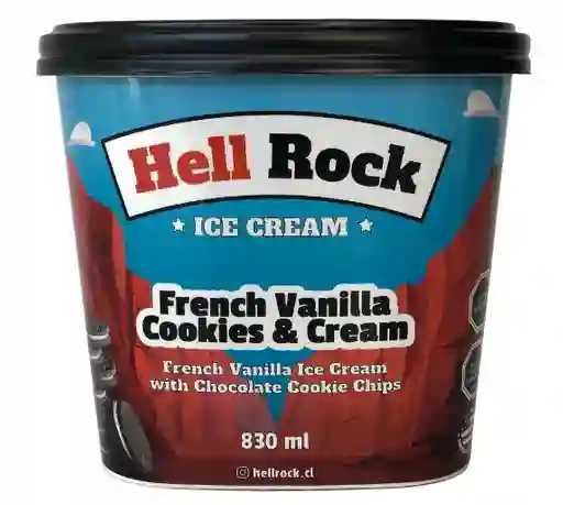 Helado French Vanilla Cookiescream 830ml