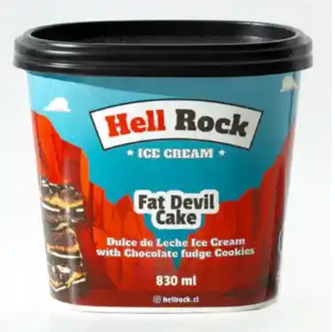 Helado Fat Devil Cake 830 Ml