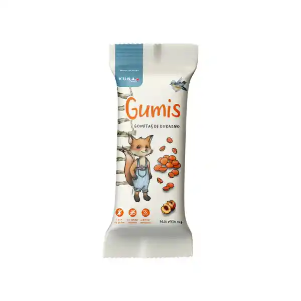 Gumis Durazno (16g) Kuna Foods