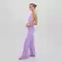 Enterito Una Pieza Pantalón Lila Formal L Mujer Raindoor