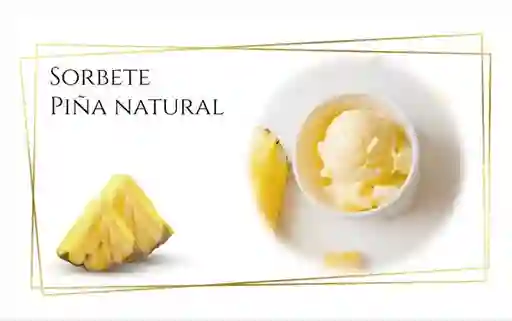 Sorbete Piña - Formato 1/4 Lt