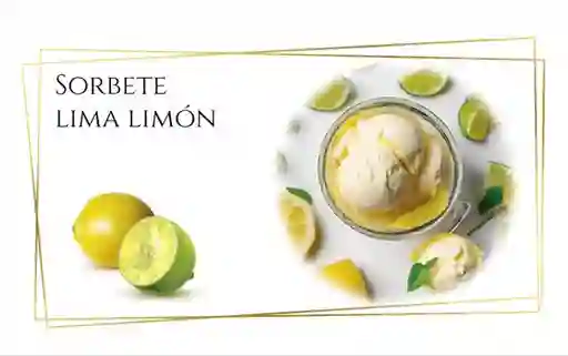 Sorbete Lima Limón - Formato 1/4 Lt