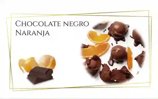 Helado De Chocolate Negro-naranaja - Formato 1/2 Lt