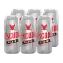 Escudo Silver 6 Pack Lata 470 Cc