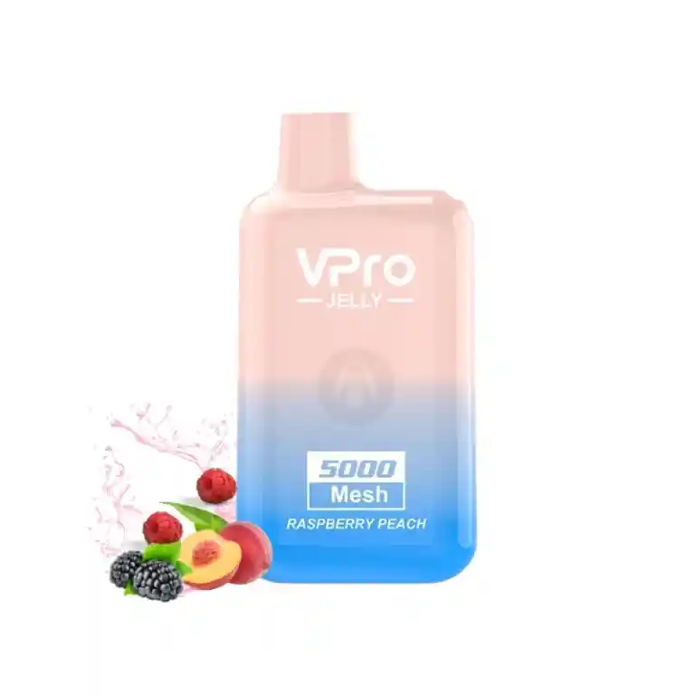 Vaporizador Vpro Raspberry Peach 5000 Puffs
