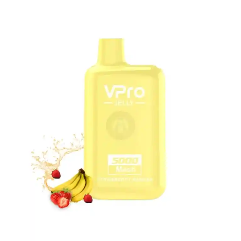 Vaporizador Vpro Strawberry Banana 5000 Puffs