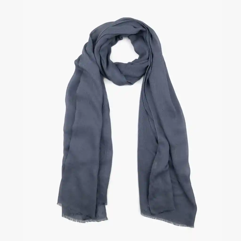 Estola Mujer Lisa Azul