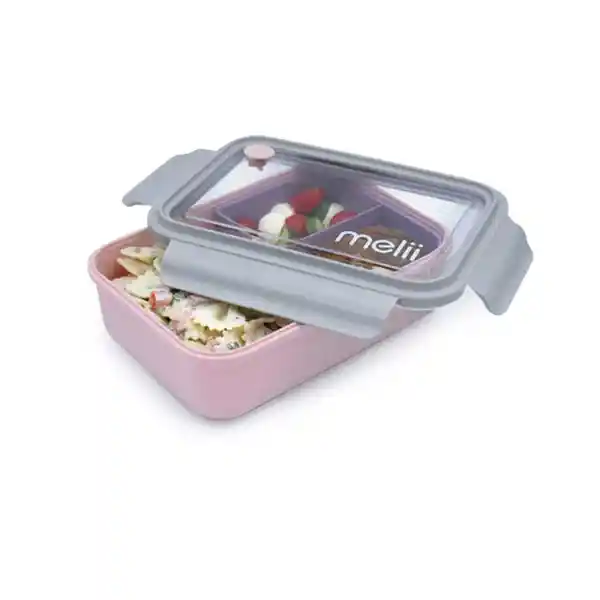 Lonchera Bento Box Con Divisor 1250 Ml - Melii