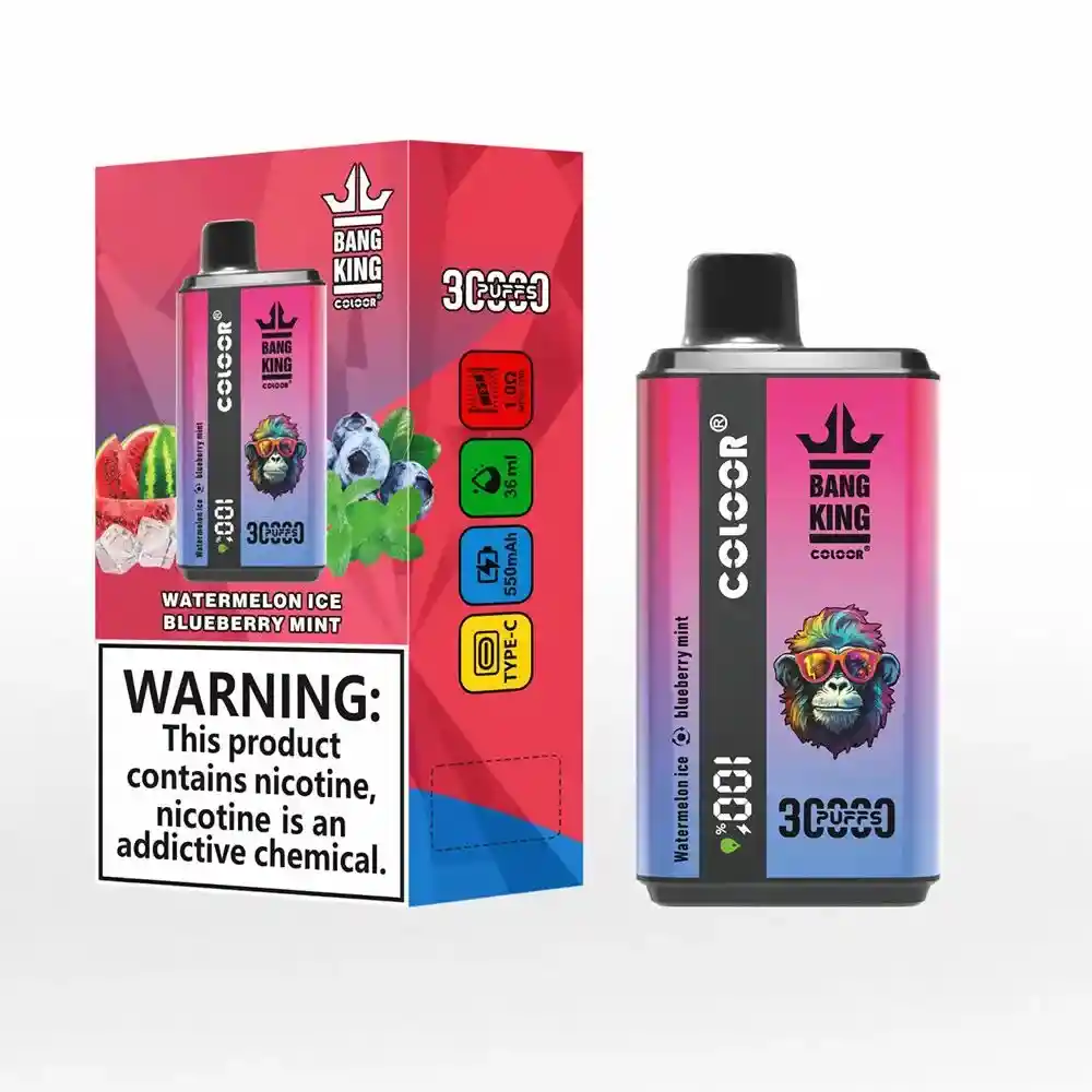 Vaper 30.000 Puff’s - Watermelon Ice Blueberry Mint - Vaporizador Desechable