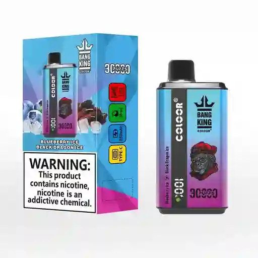 Vaper 30.000 Puff’s - Blueberry Ice Black Dragon Ice - Vaporizador Desechable