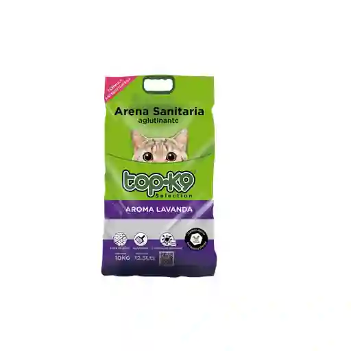 Arena Sanitaria Topk9 Aroma Lavanda 10 Kg