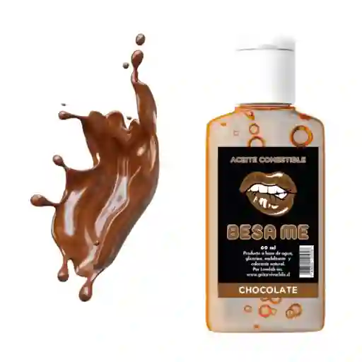 Aceite Comestible Y Lubricante Sabor A Chocolate