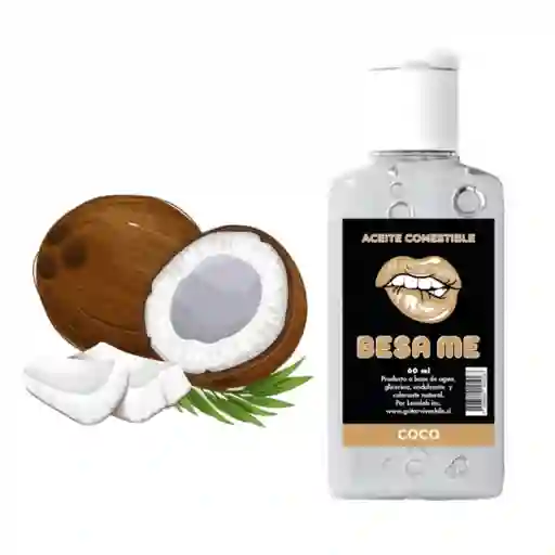 Aceite Comestible Y Lubricante Sabor A Coco