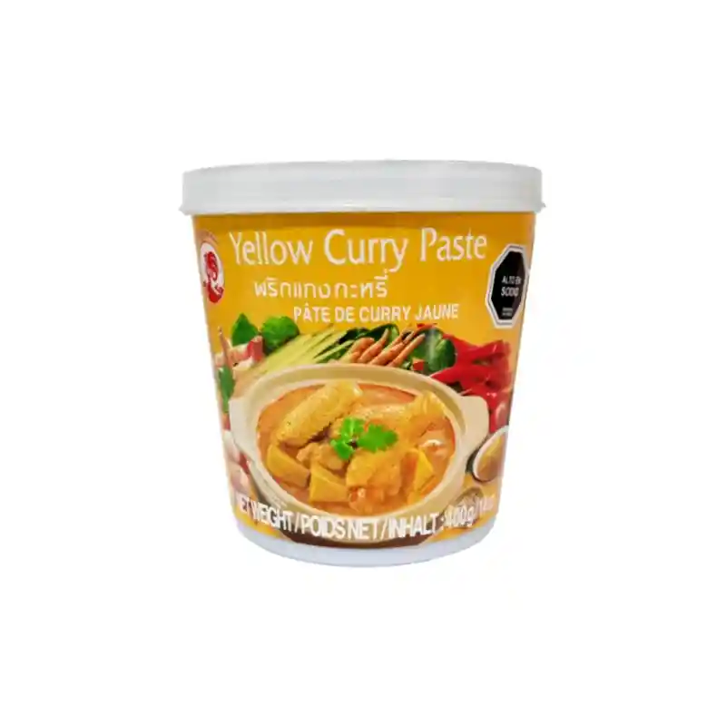 Pasta De Curry Amarillo