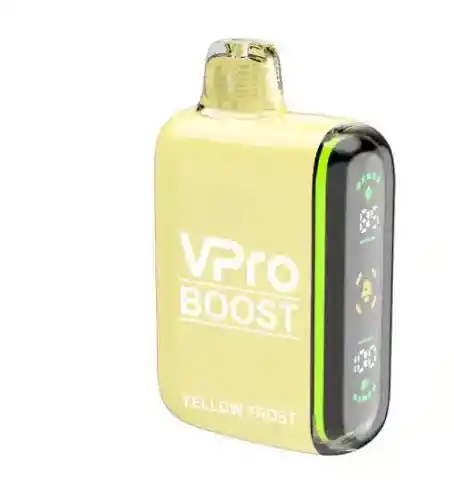 Vaporizador Vpro Boost 24000puffs Con Pantalla- Yellow Frost