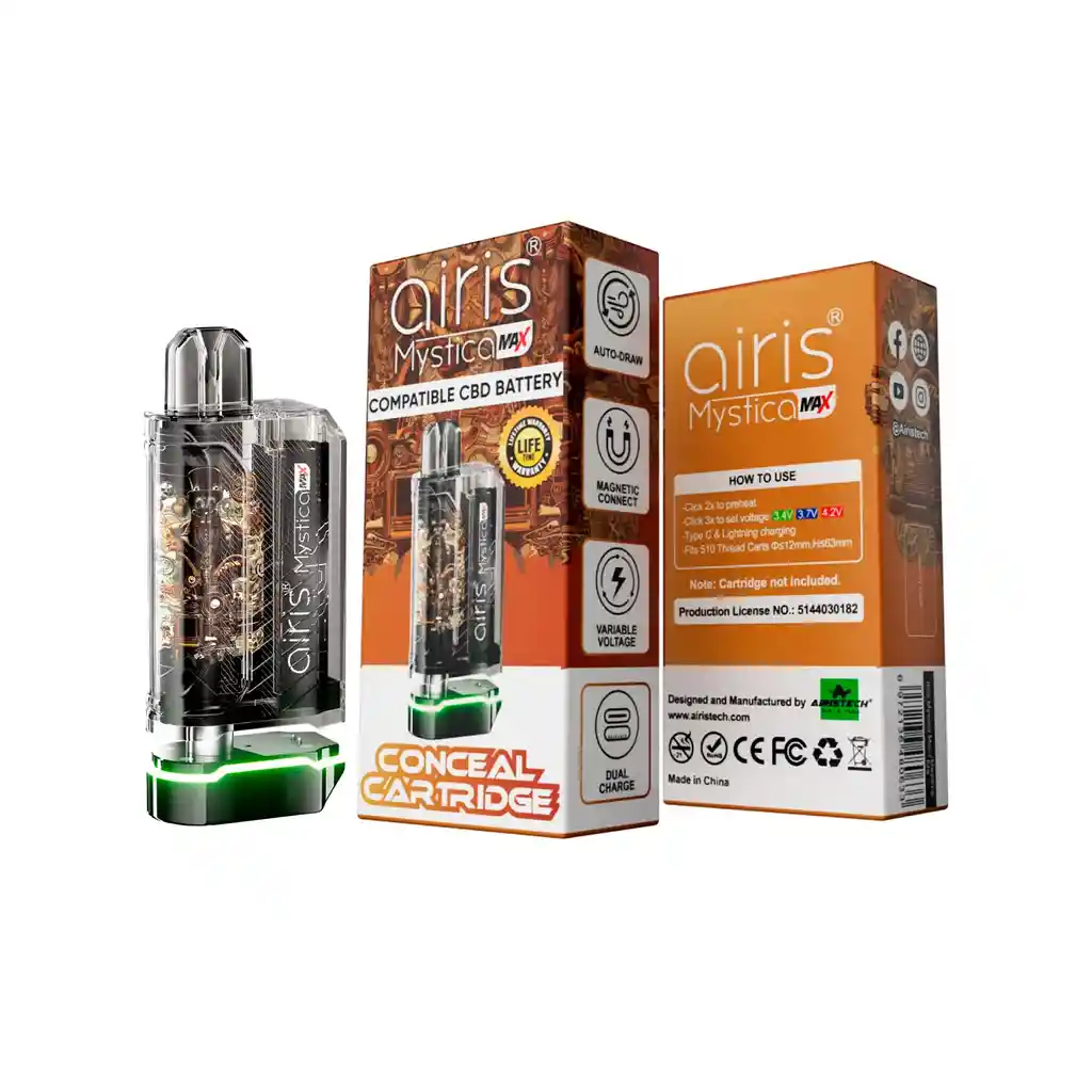 Vaporizador Para Cartridge Airistech Mystica Max