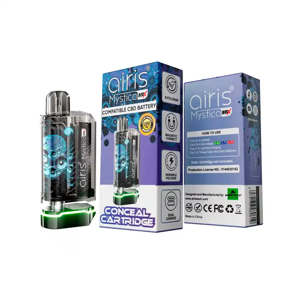 Vaporizador Para Cartridge Airistech Mystica Max