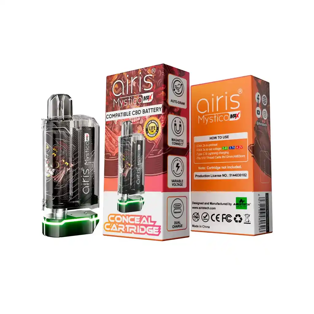 Vaporizador Para Cartridge Airistech Mystica Max