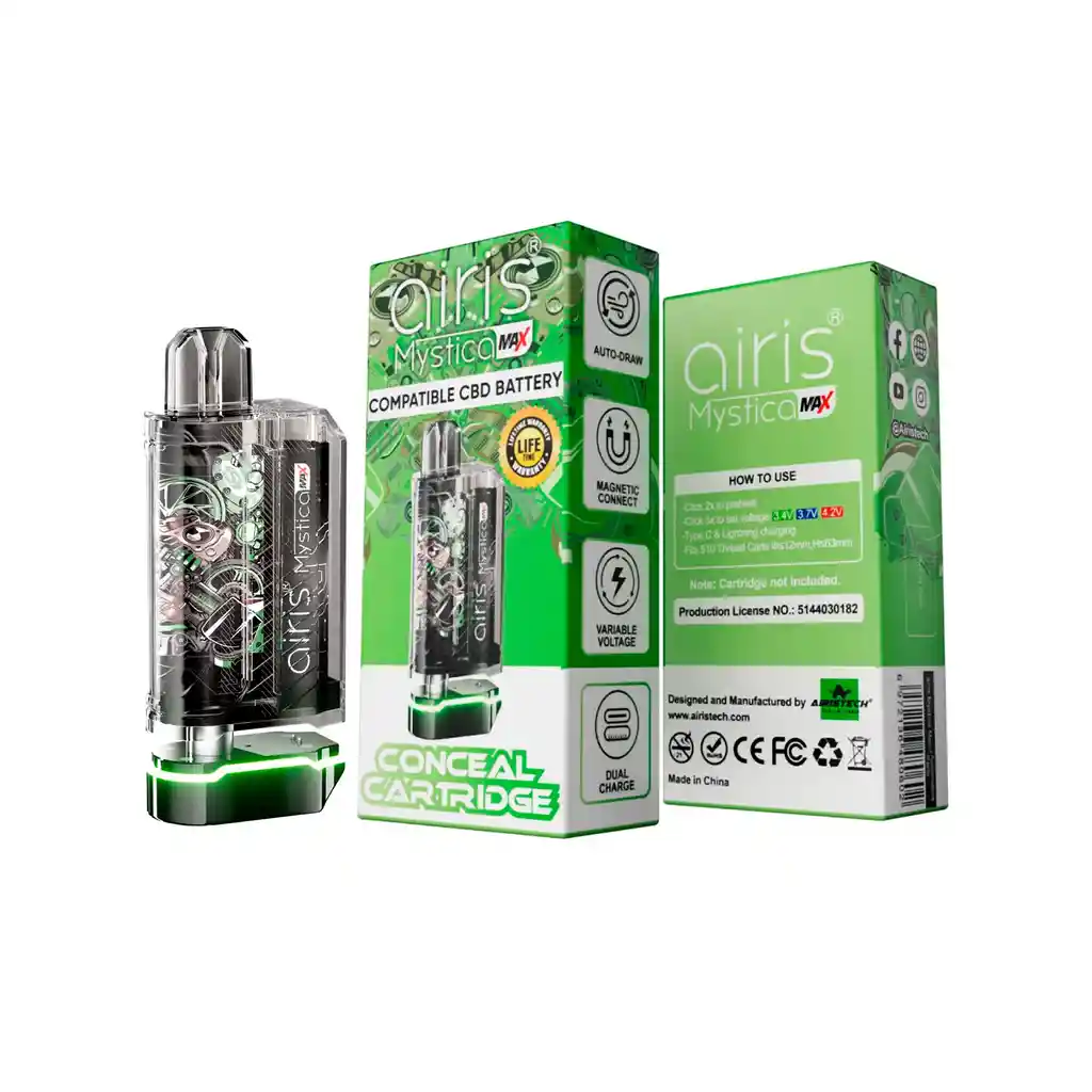 Vaporizador Para Cartridge Airistech Mystica Max