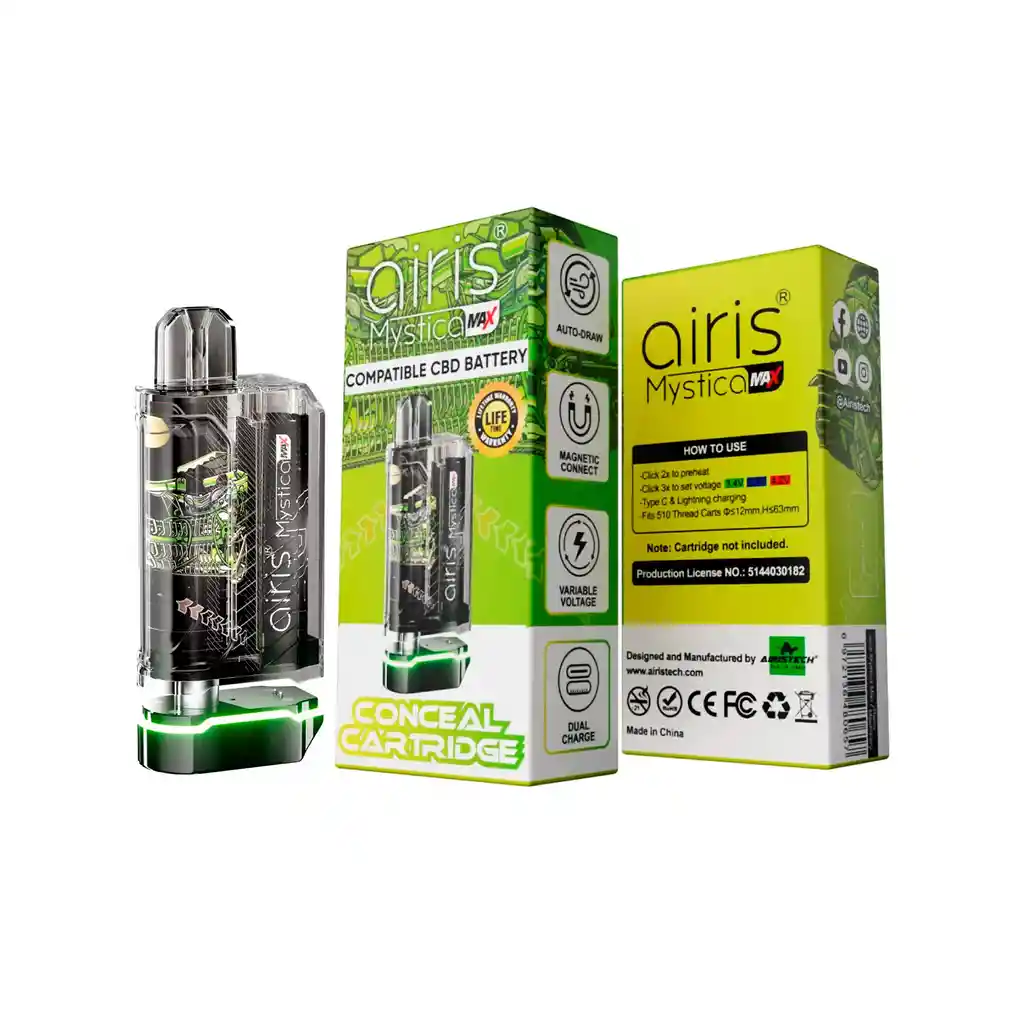 Vaporizador Para Cartridge Airistech Mystica Max