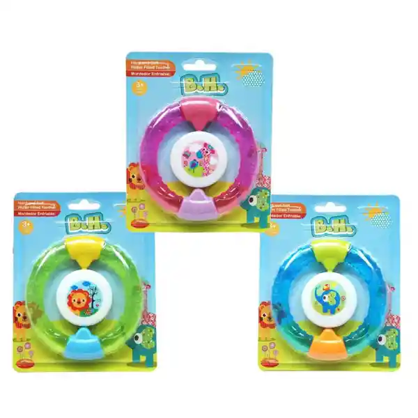 Mordedor Enfriable Para Bebe Con Cascabel Rosado – Bh