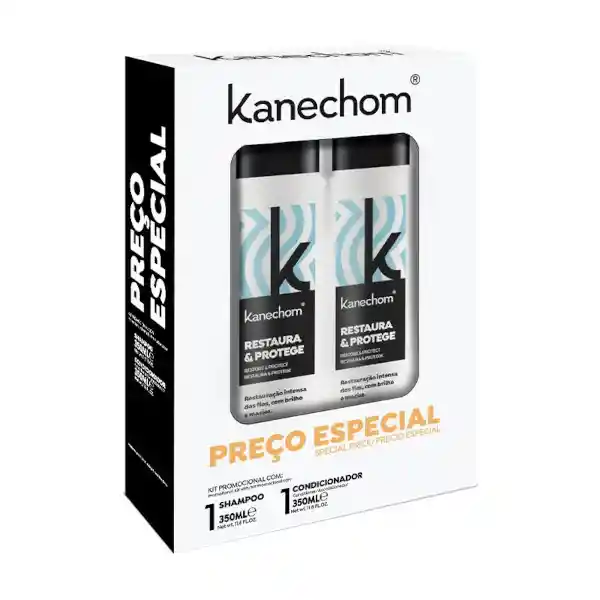 Kit Shampoo + Acondicionador Restaura Protege Kanechom