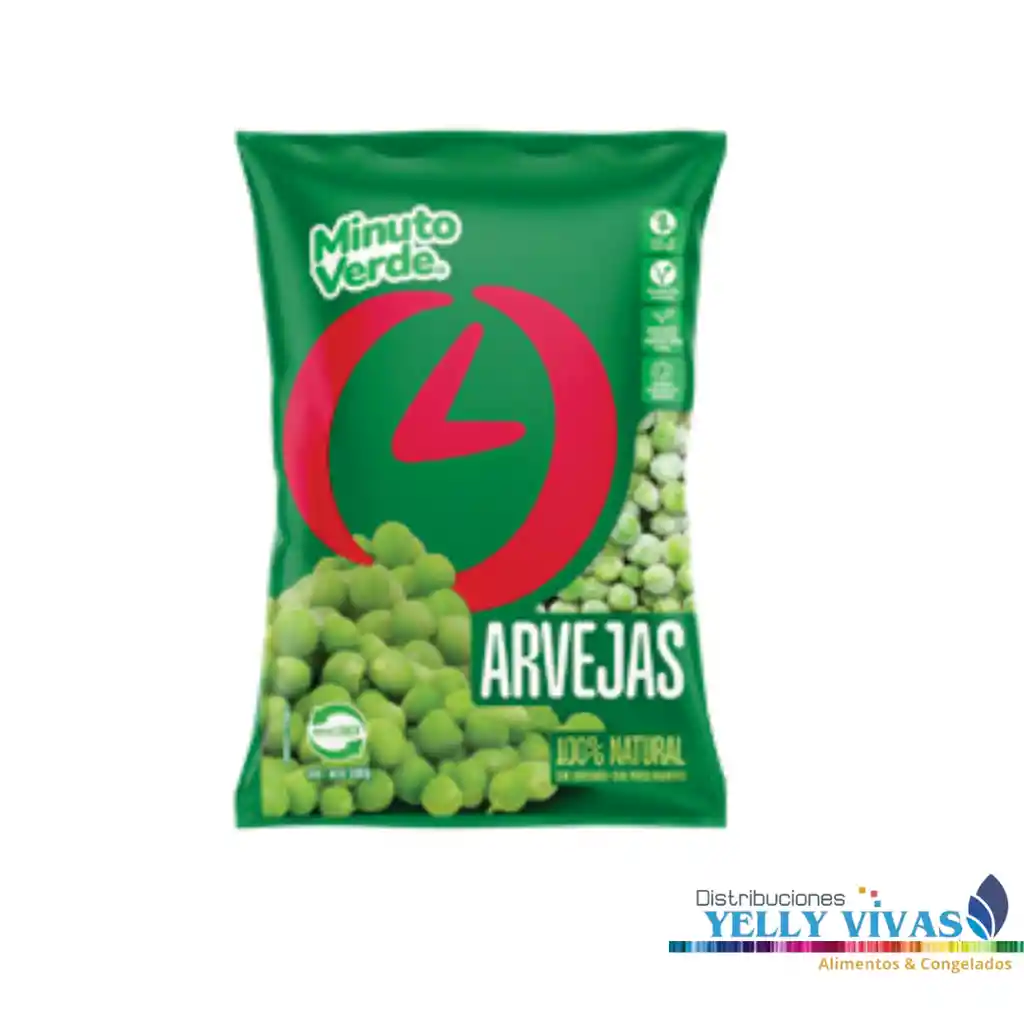 Arveja 200grs Minuto Verde