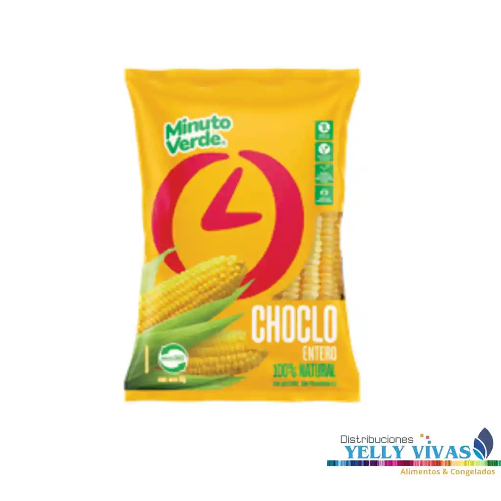 Choclo Trozo 680grs Minuto Verde