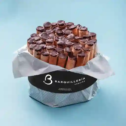 Barquillos Dulce De Leche Torta De 50u