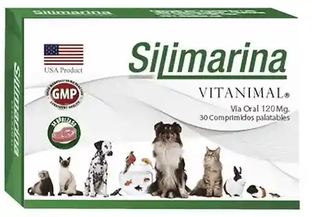 Silimarina Vitanimal 120 Mg 30 Comp