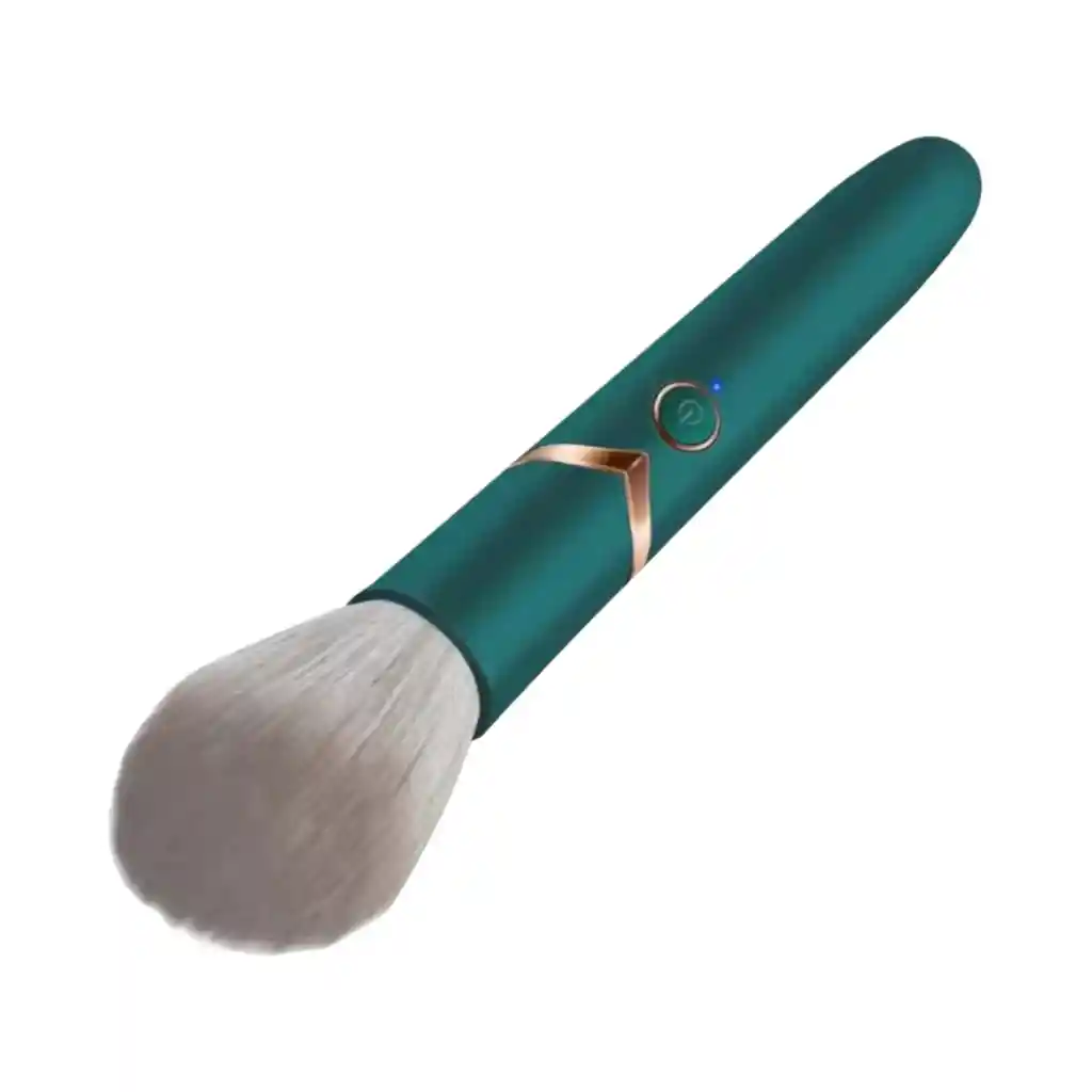 Vibrador Brush Verde Recargable