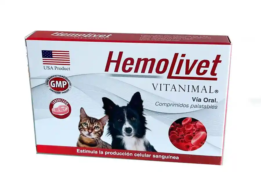Hemolivet Vitanimal X 30 Comp
